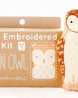 Barn Owl - Embroidery Kit