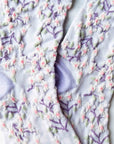 Women's Spring Blossoms Casual Socks: Blue