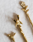 Adavi Brass Mini Serving Utensils