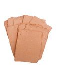 Terra Cotta A7 Handmade Paper - Pack of 10