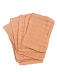 Terra Cotta A7 Handmade Paper - Pack of 10