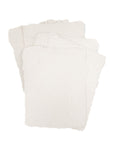 Vanilla 8x10 Handmade Paper - Pack of 5