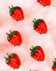 Mini Strawberry Hair Claw Clip