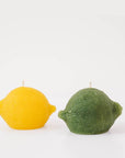 Beeswax Lime Candle.