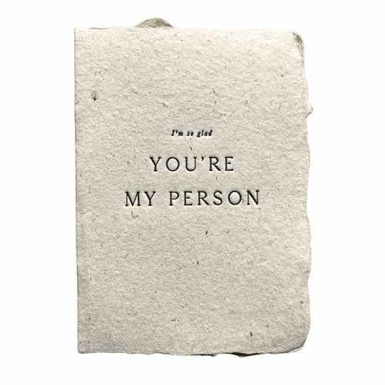 you're my person card