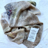botanically ice-dyed 100% silk bandana - Batch No.1 | No.025 - No.030