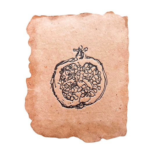 pomegranate note card