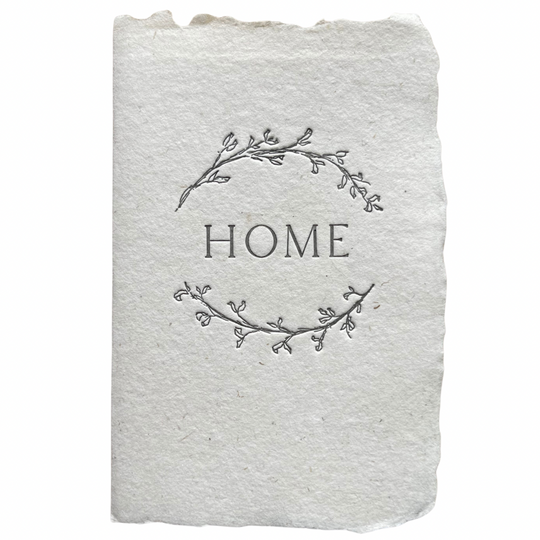 home with branches card