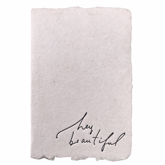 hey beautiful card