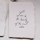Love Quote Cards - I