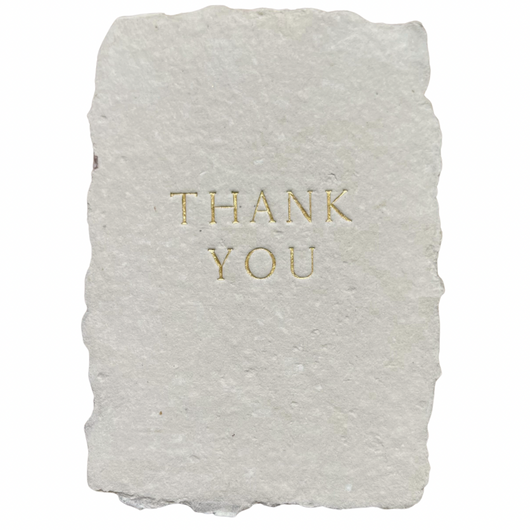 thank you note card