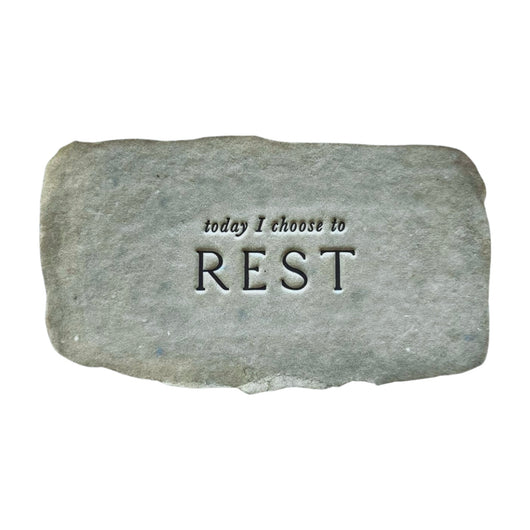 today I choose rest intention card