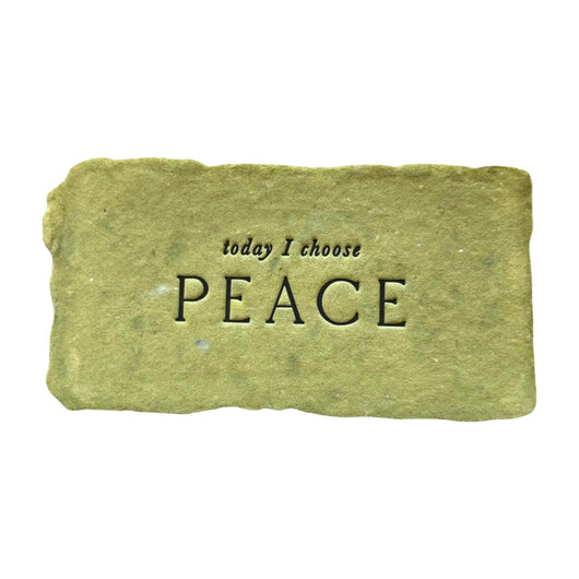 today I choose peace intention card