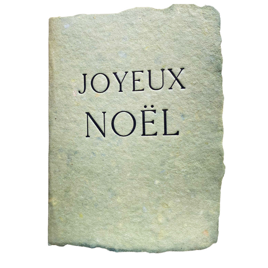 joyeux noel holiday card