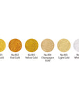 6 Color Japanese Metallic Paint Set