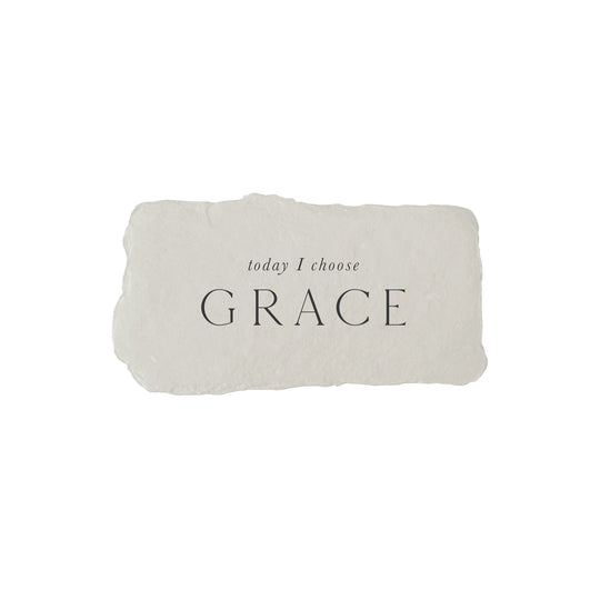 today I choose grace intention card