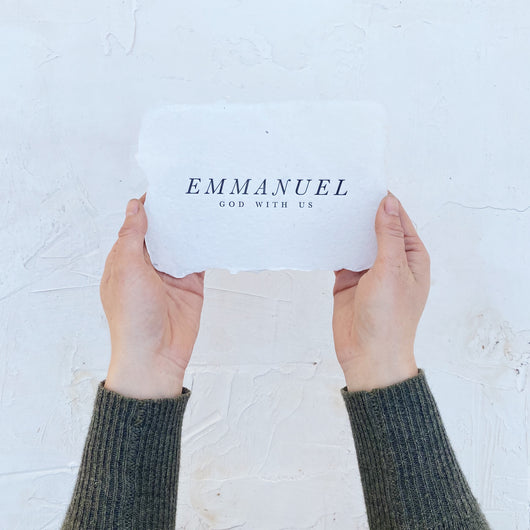 Emmanuel art print